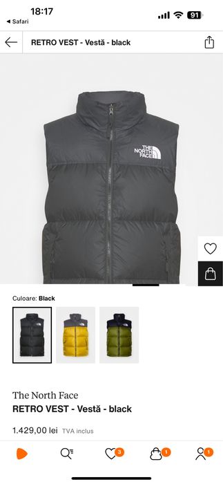 Vesta the north face 700
