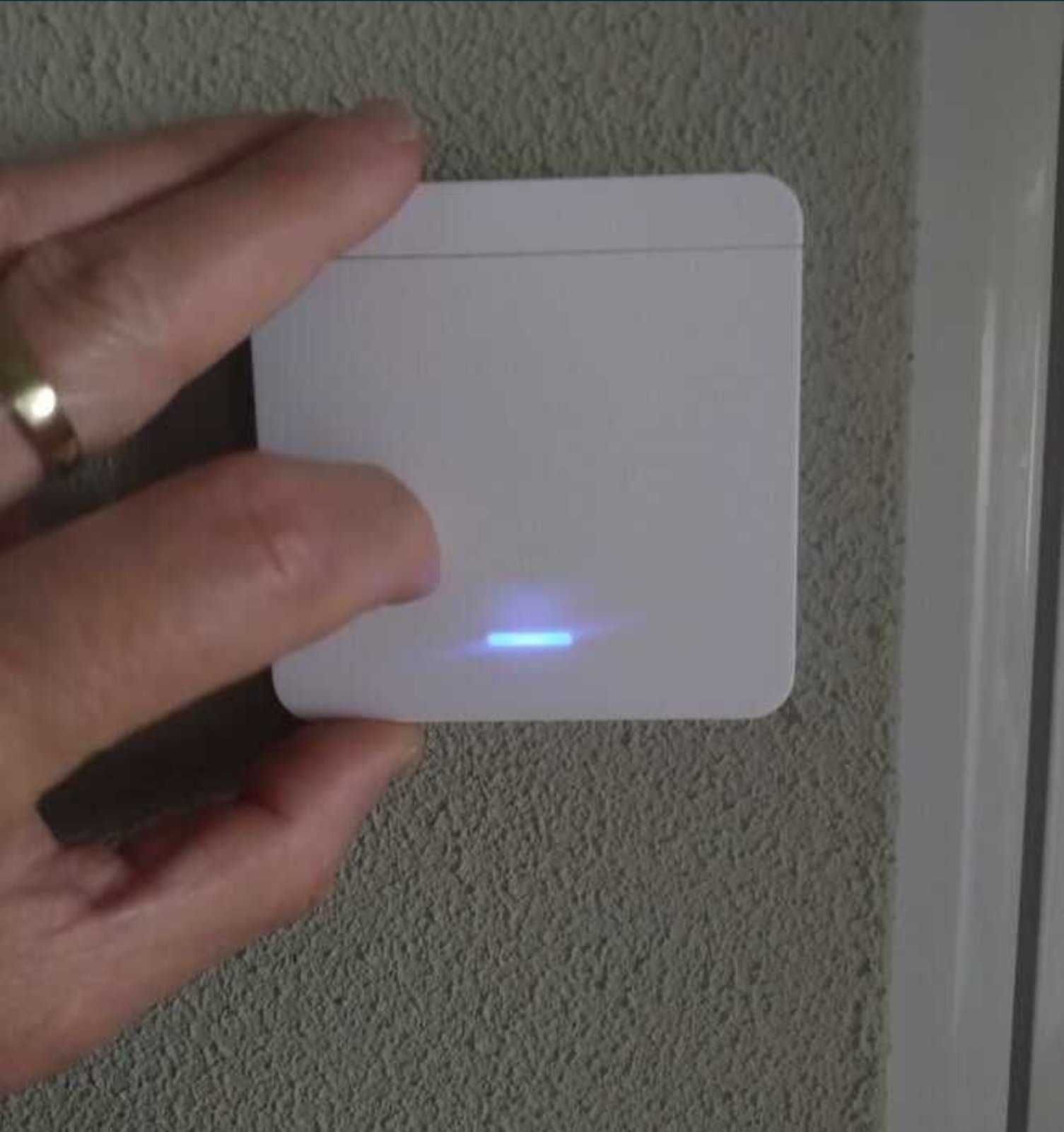 Безжичен ключ за осветление с RF433 модул. WiFi управление, с/без нула