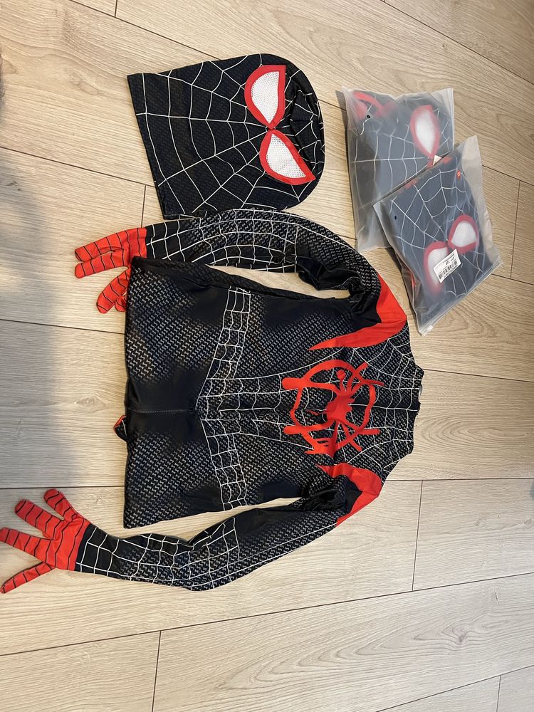 Costum spider man copii marime 110,120,140,150 cm inaltime