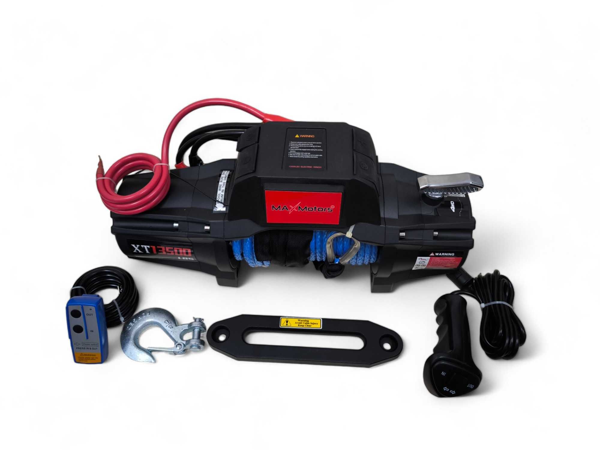 Електрическа лебедка Maxmotors XT Synthetic 13 500 LB - 6136 KG