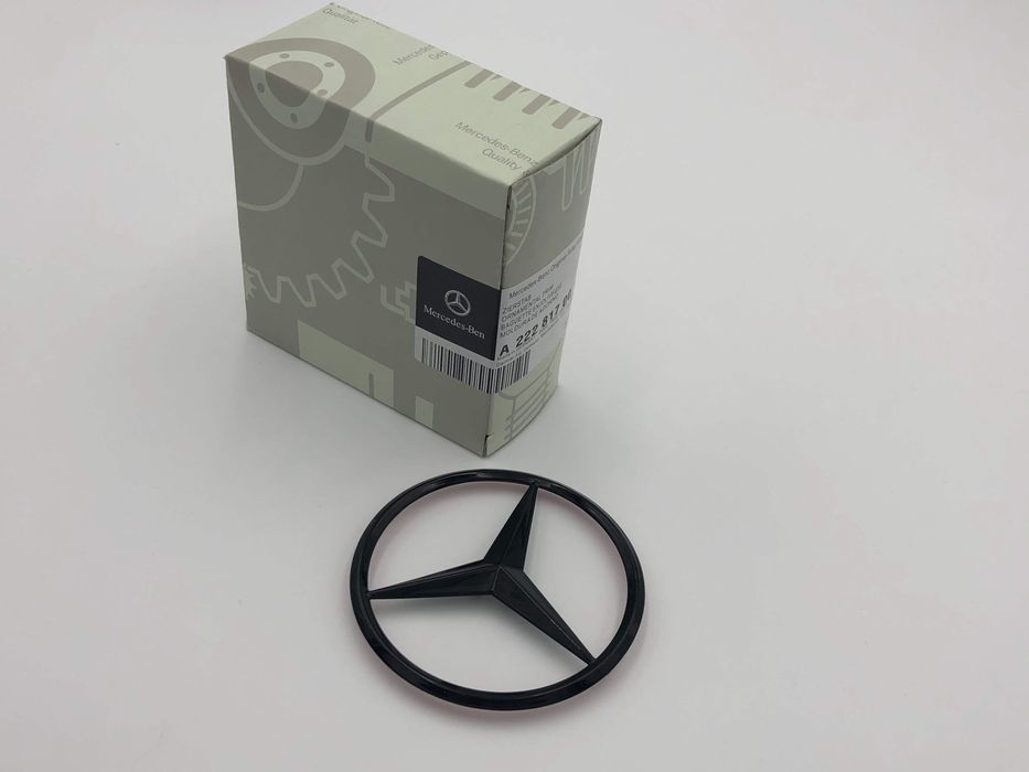 Emblema compatibila Mercedes haion W166 negru