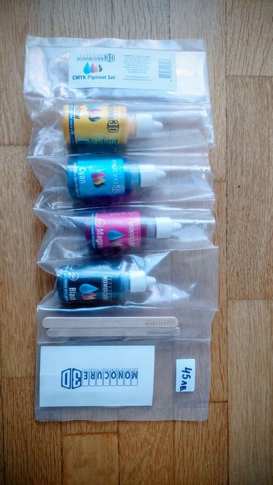 Пигменти за смола за 3D принтер