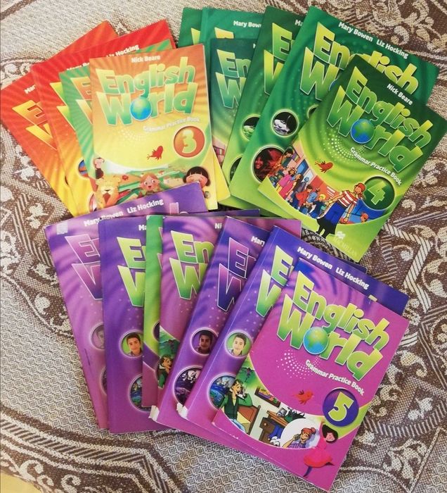 Комплекты учебников "English World by Mamillan" 3кл, 4кл и 5 классы