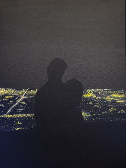 Pictura realizata manual