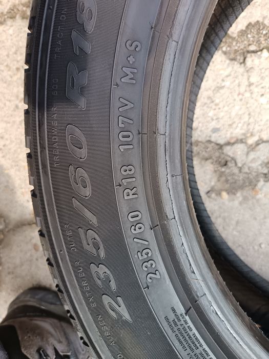 Anvelope 4sezoane 235 60 18 pirelli 2016 7mm