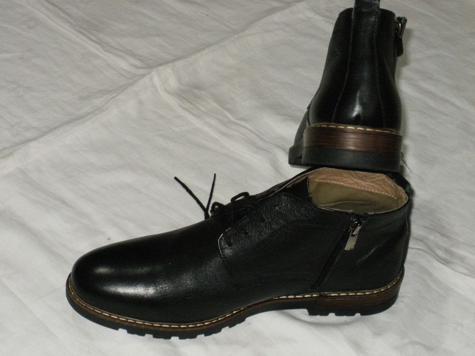 MERCEDES нови мъжки боти естествена кожа 42