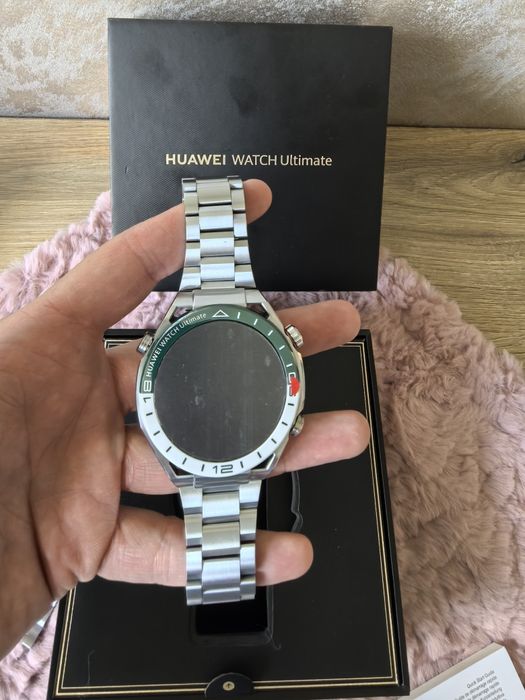Гаранция до 2027 година, Huawei Watch Ultimate Titanium Green.