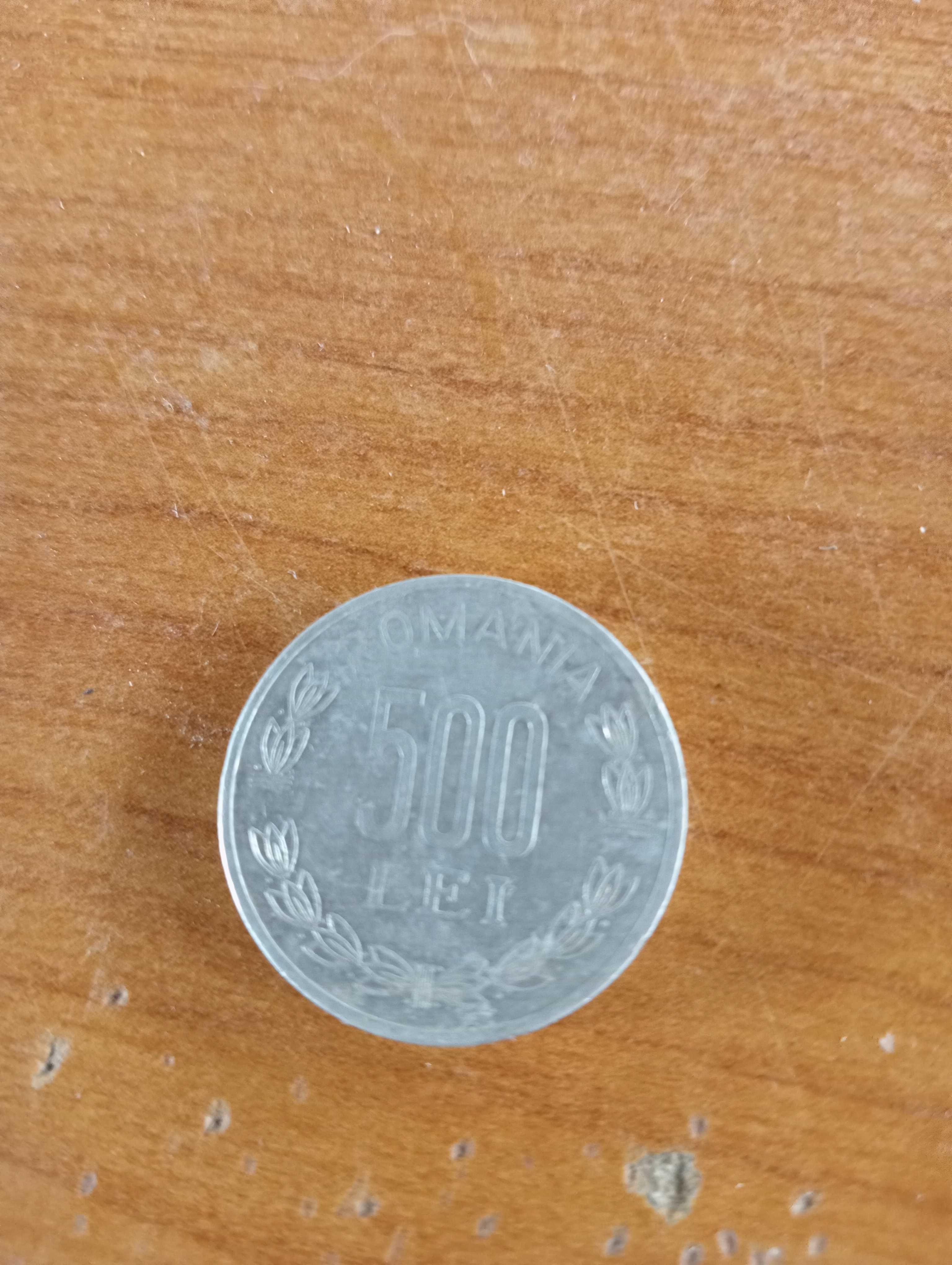 Vând moneda 500 lei din 1999