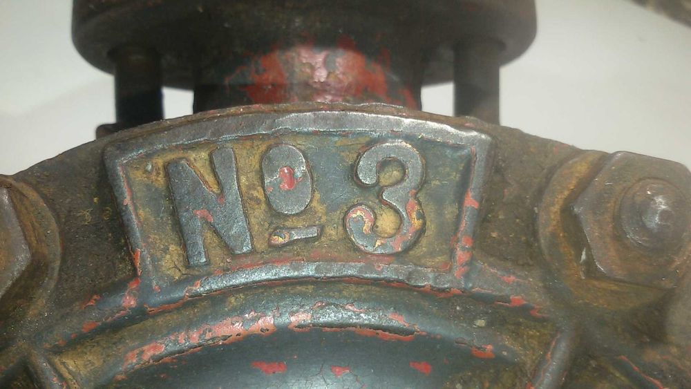 Ретро ръчна помпа Allweiler №3 Made in Germany