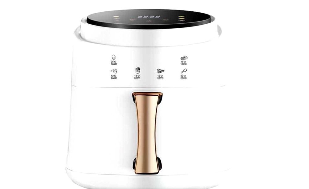 Friteuza Cu Aer Cald 2400W, Control Inteligent, 8 Meniuri Presetate