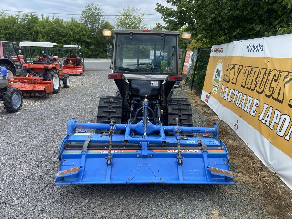 Tractor japonez Iseki TK33, Senile, 4x4, Clima, 33cp + freza