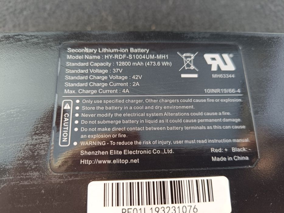 Baterie acumulator bicicleta/ trotineta electrica 36v