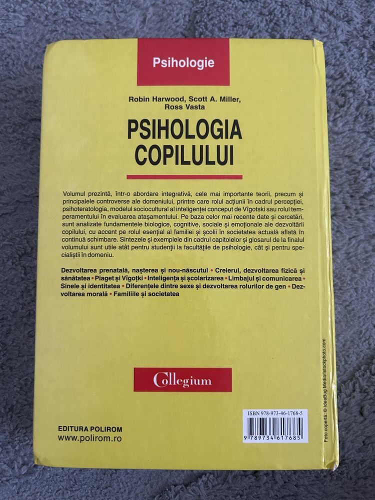 Carte Psihologia copilului