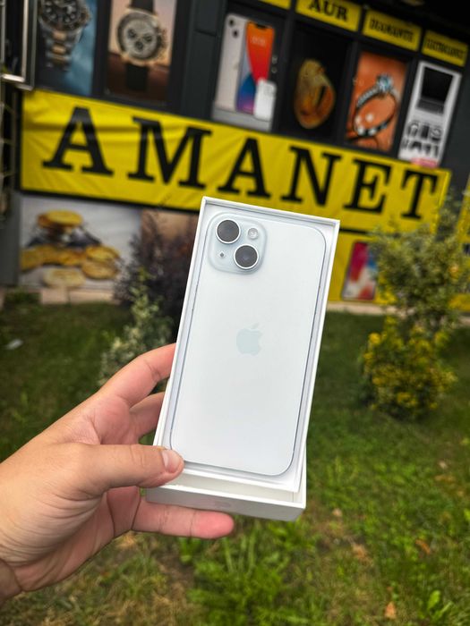 iPhone 15 / 128GB / Blue /  Full Box - ca NOU