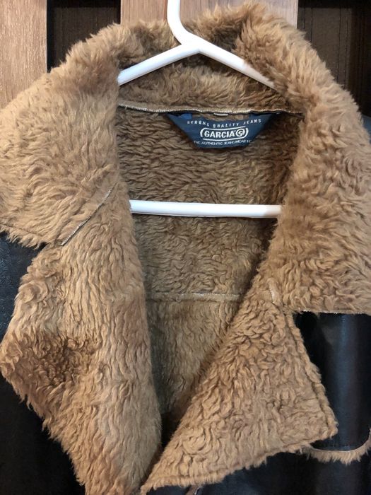 Мъжки кожух от еко кожа