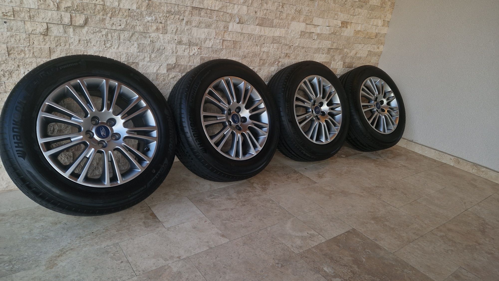 Jante aliaj originale Ford 5x108 R17 cu 235 55 17 roti kuga galaxy s m