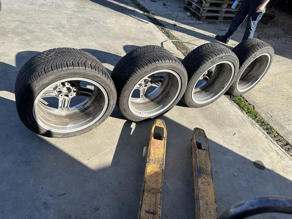 Jante Porsche Panamera ORIGINALE 20 inch+anvelope Michelin de iarna