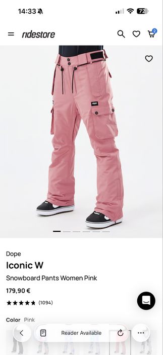 Pantolni ski dama DOPE