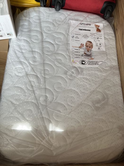 Детский ортопедический матрас