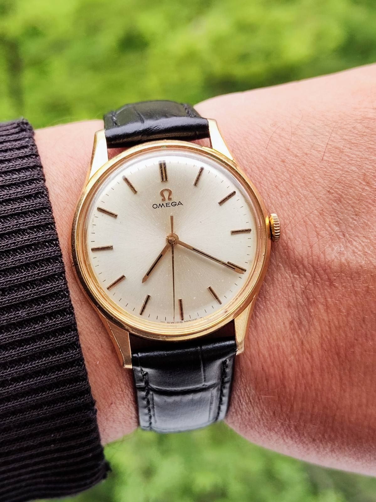 Vintage Omega cal.601 gold plated