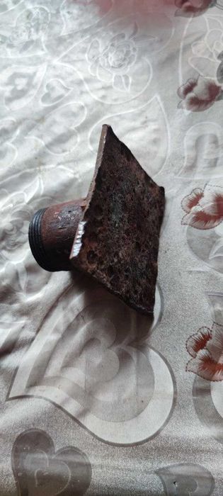 Заглушка железная Д=40 с наружной резьбой