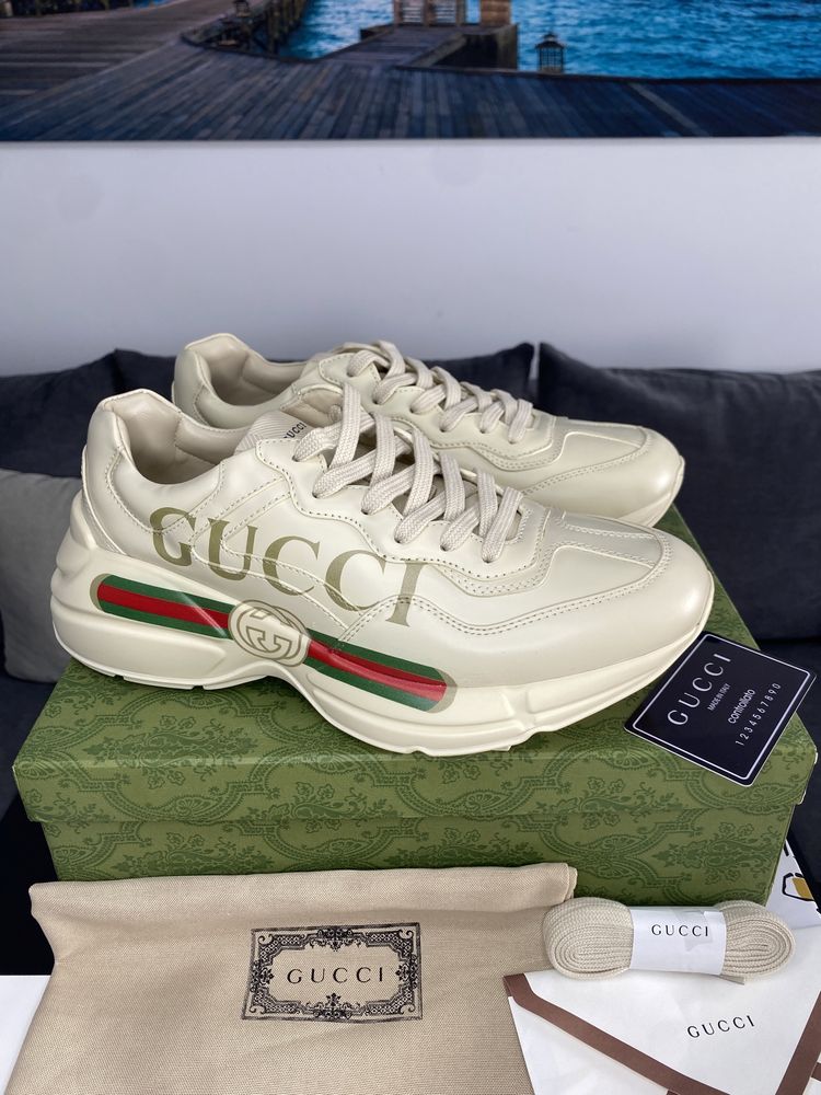 Adidasi Gucci Rhyton Premium