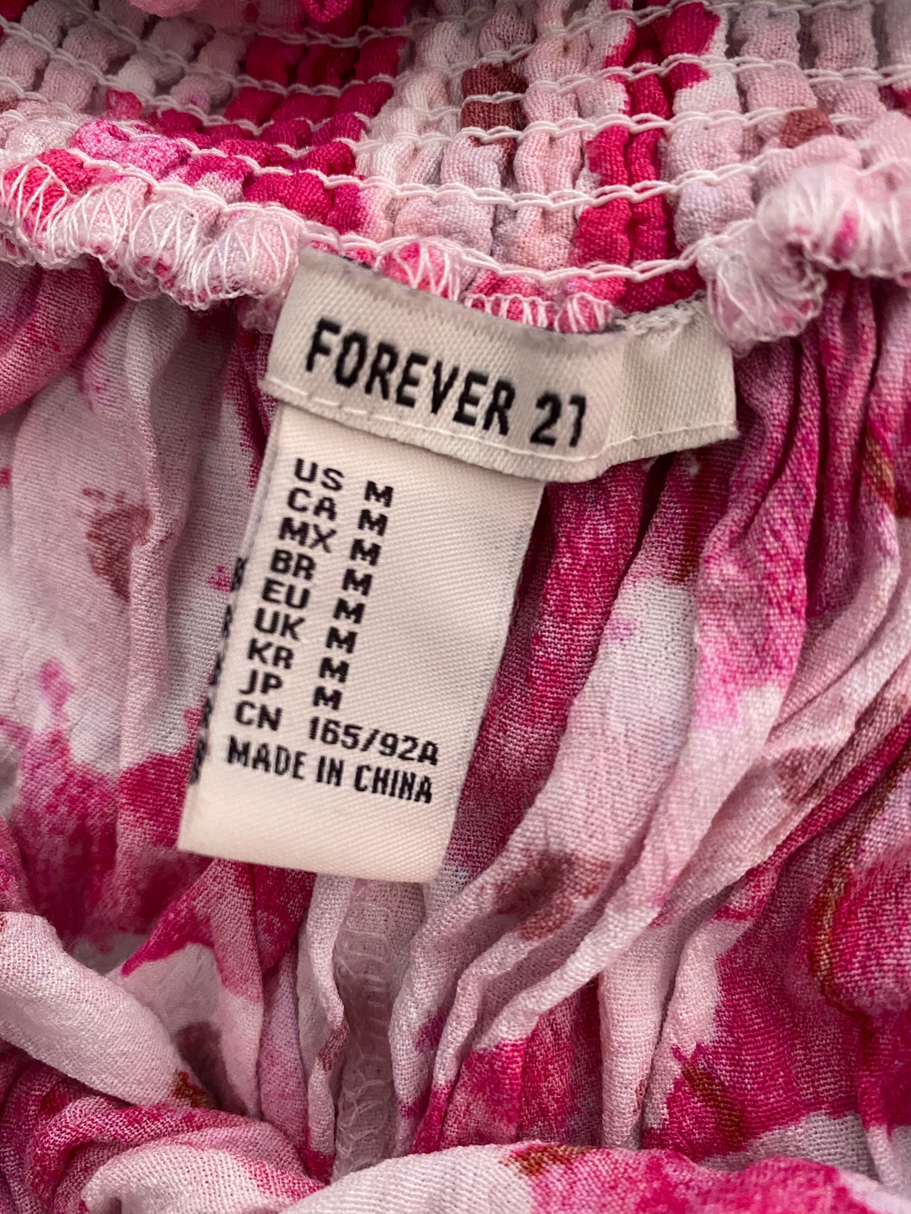 Лятна блузка с паднали рамене Forever21