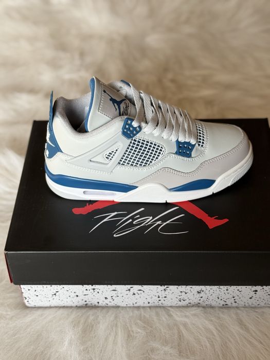 Air Jordan 4 Retro Military Blue 2024 Full Box