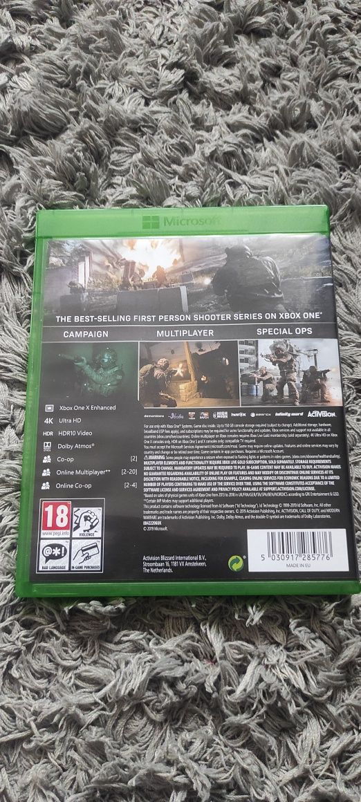 Transport 14 lei Joc/jocuri Call of Duty Modern Warfare Xbox One