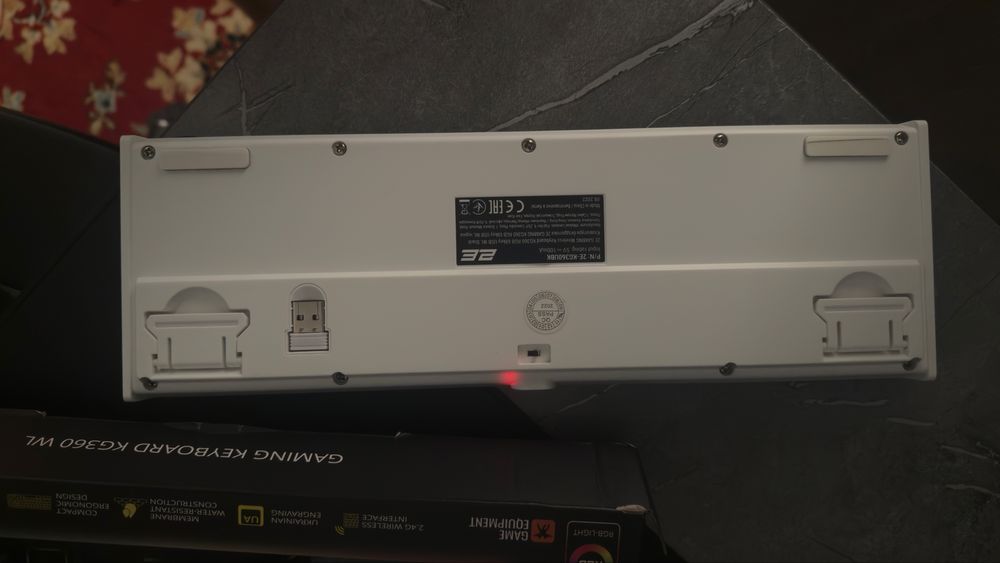 Беспроводная клавиатура 2E gaming KG360WL с подсветкой