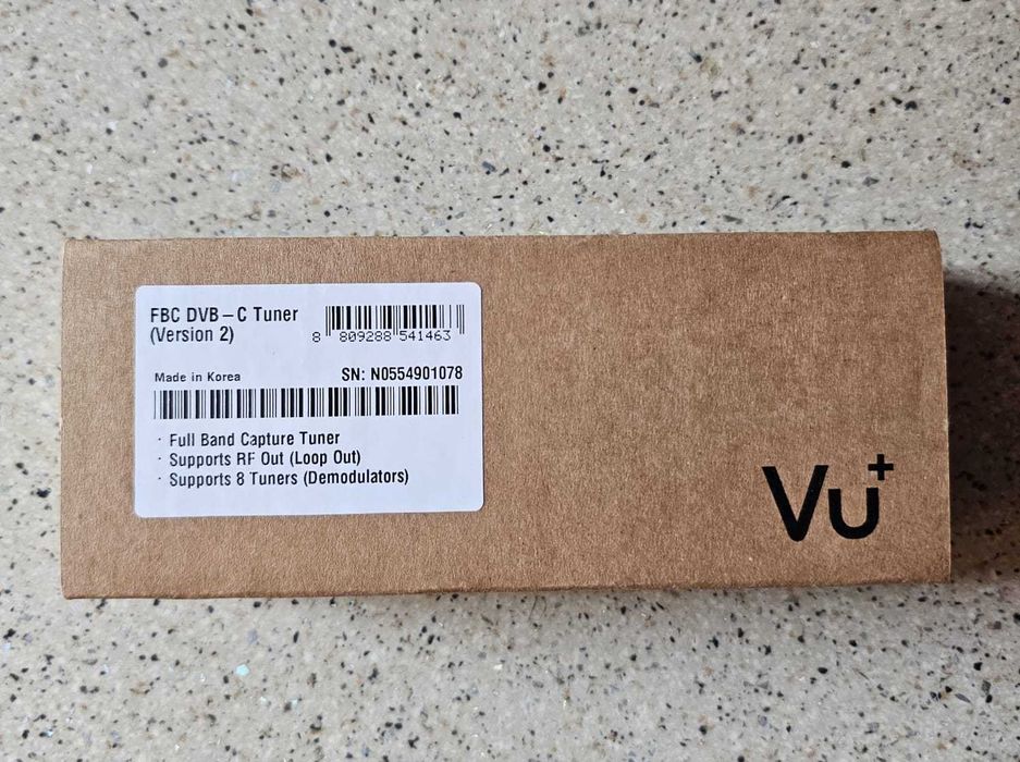 Vu+ Tuner FBC Dual DVB-S2X Receptor Vu+