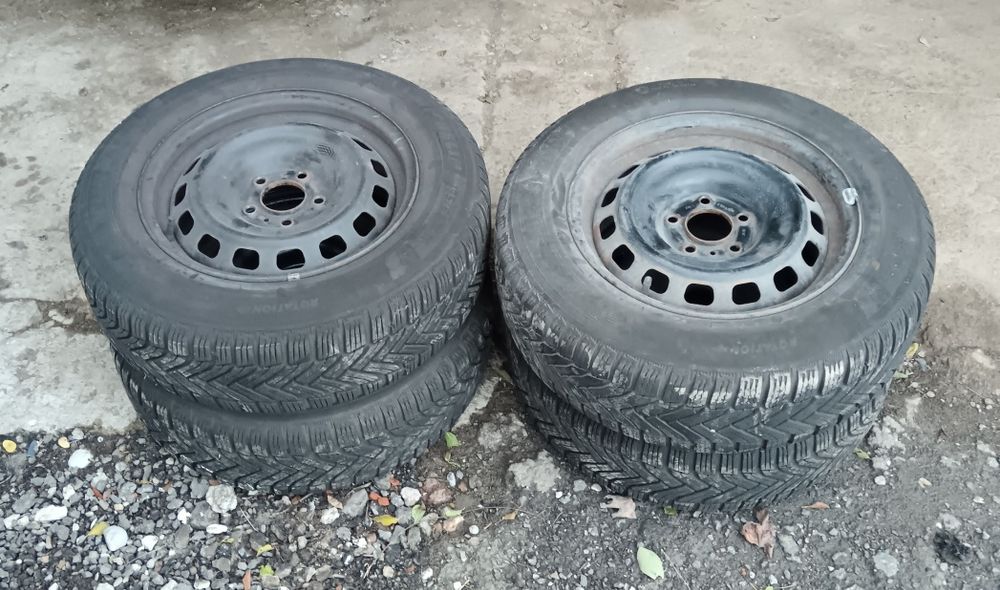Set roti iarna 195/65 R15 Michelin Alpin 6