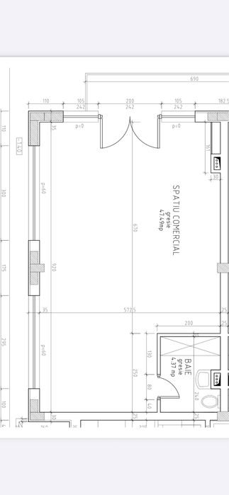 Inchiriez spatiu comercial in Baciu