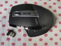 Mouse Wireless RAPOO MT750S, Dual Mode, 3200 dpi, Bluetooh, negru.