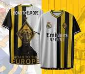 Футболка Кайрат Реал | Kairat Real Madrid T-shirt | Алматы