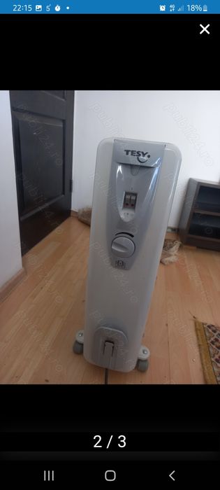 Calorifer electric Tesy ulei 12elementi modelul ce se vede în poze