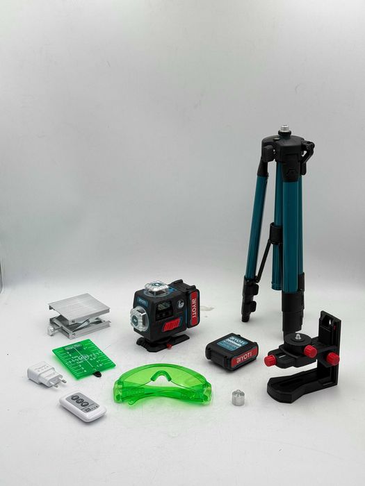 Лазерный уровень BIYOTI BYT-4C (4D, 16 линий)