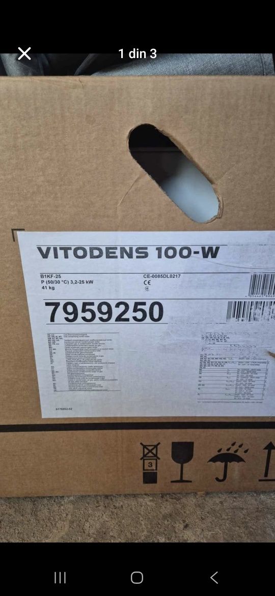 Centrala Viessman Vitodens 100w 25 kw