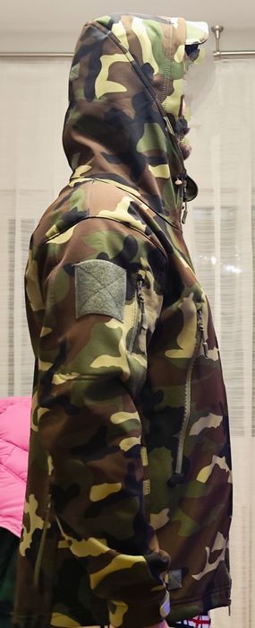 Jacheta army impermeabila, căptușită toamna/primăvară