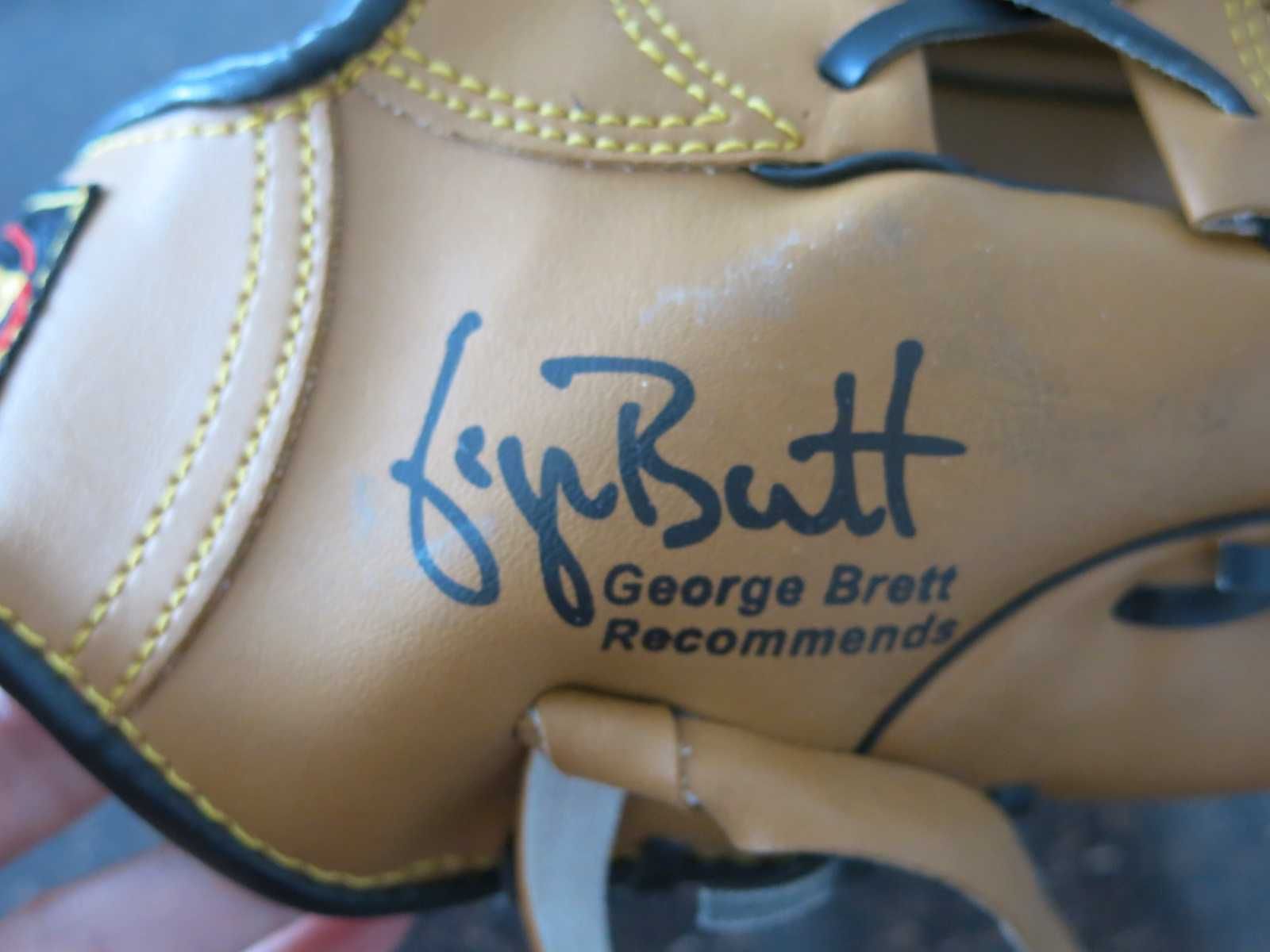 Професионална бейзболна ръкавица BRETT BROS. Pro, лява, 11"
