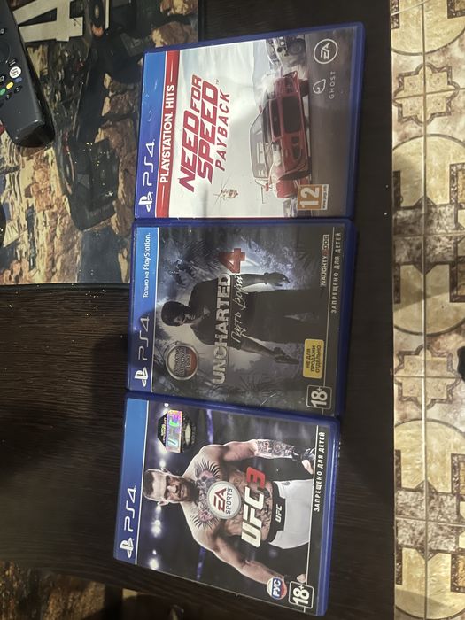 Диски на плей стейшн 4