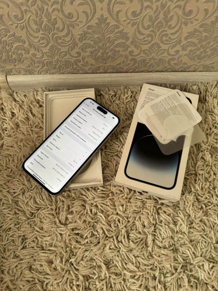 Iphone 14 Pro Max Айфон 14 Про Макс 95 % АКБ ВСЕ РАБОТАЕТ Астан