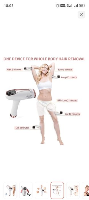 Лазерный Эпилятор