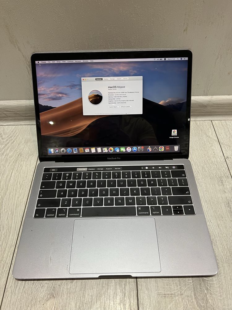 Apple Macbook Pro 2018 13" Core i5 Ram 6 256 SSD