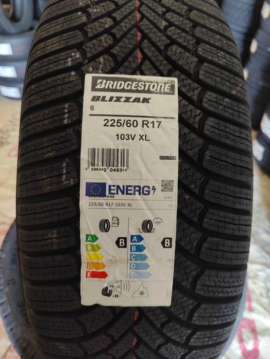 4 Нови зимни гуми 225/60R17 Bridgestone Blizzak 6 Enliten 103V DOT2025