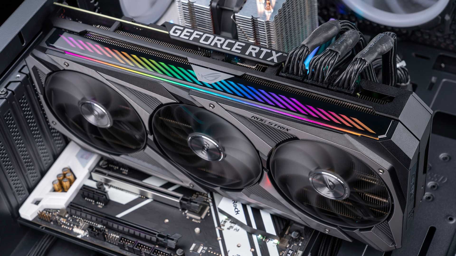 Видеокарта ASUS ROG-STRIX-RTX3080-O10G-V2  24.м гар