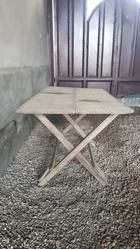 Стол деревянный для рынка