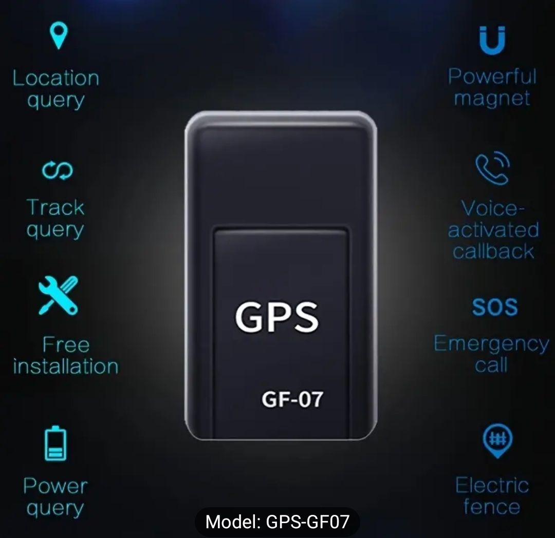 Tracker Gps Localizare Gps cu Sunet și inregistrare pe microSD