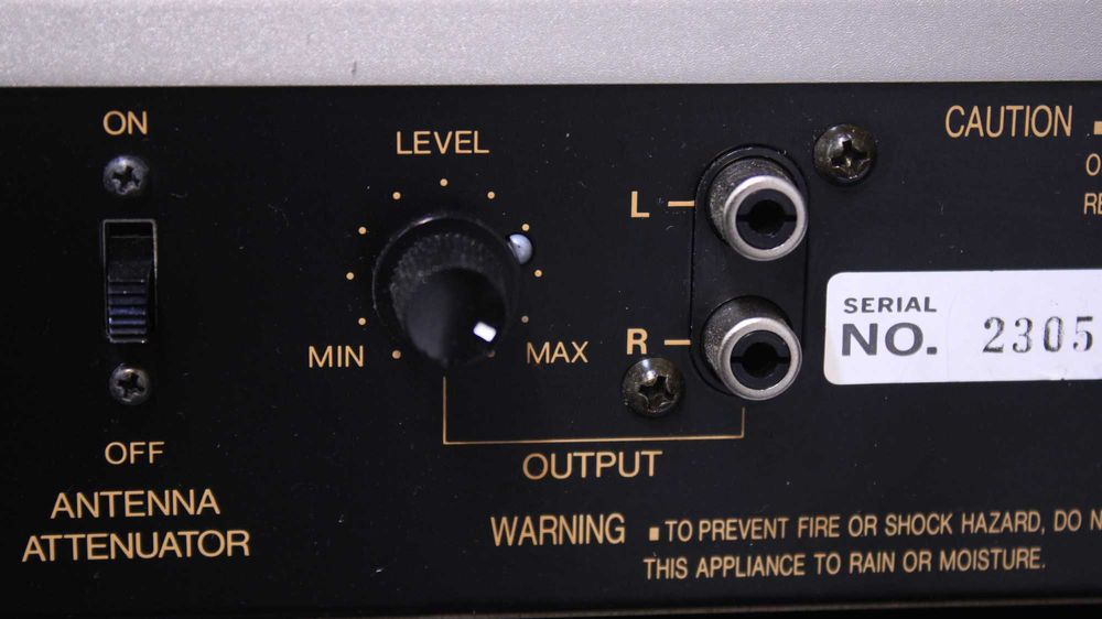 Tuner Onkyo Integra T-4017,black/silver(Japonia).