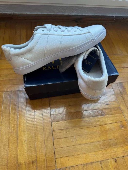 Tenisi Polo culoare alb marimea 45(originali)